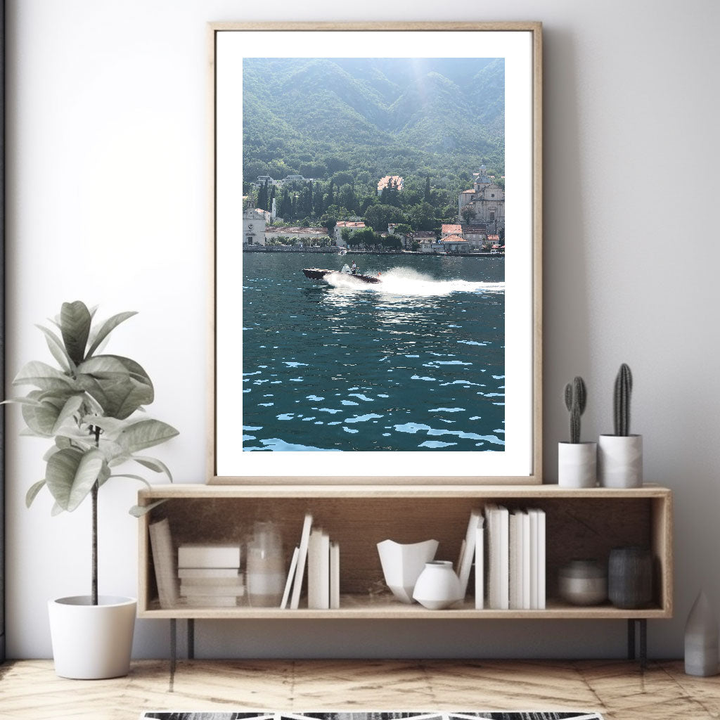 Montenegro, Bucht von Kotor-Plakat 