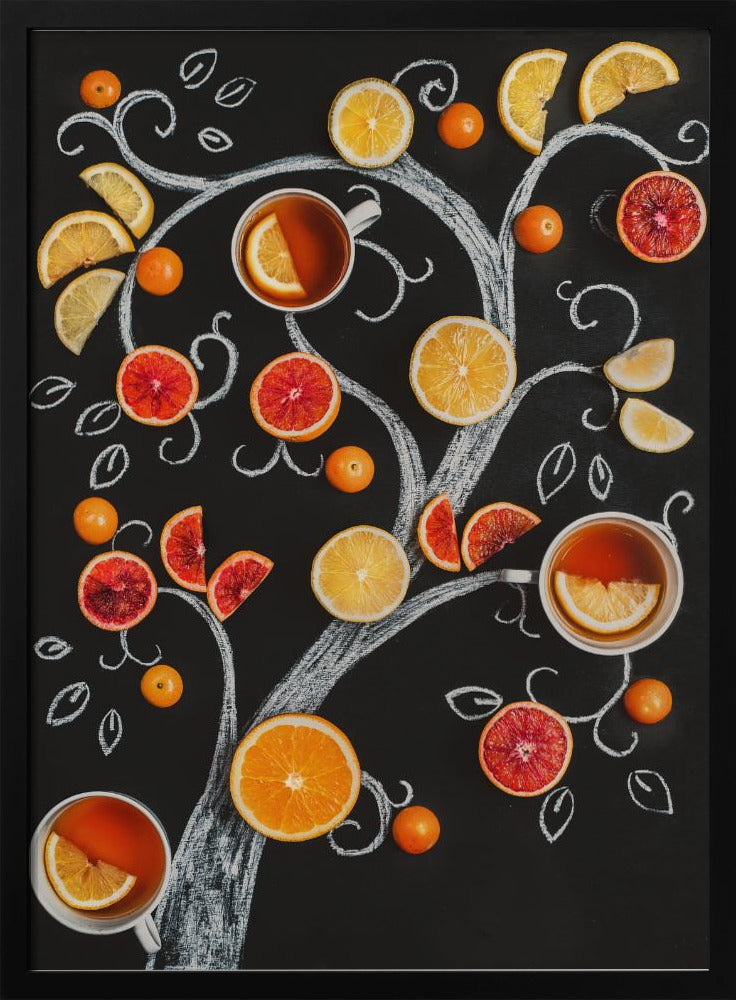 Teatime tree Poster