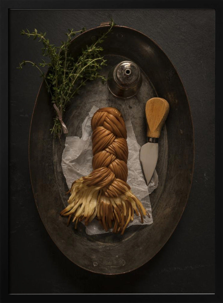 Russian smoked cheese Poster