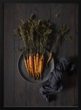 Roasted carrots Poster