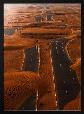 Dubai desert Poster