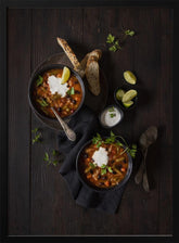 Black Beans and Cabbage Soup Poster