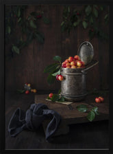 Yellow cherries Poster