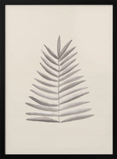 Palm Leaf Ink Poster