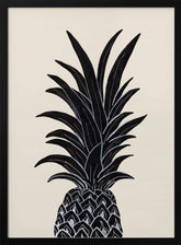 Black Pineapple Poster