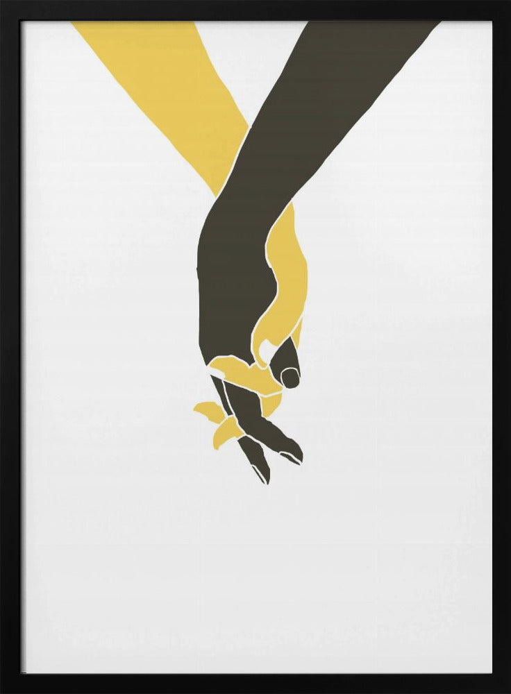 Holding Hands Poster