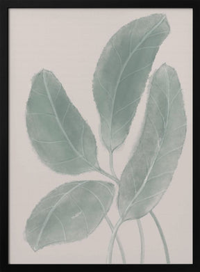 Leaves Watercolor Poster