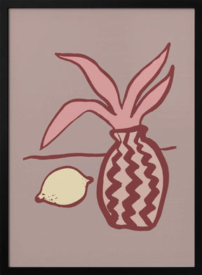 Pink Lemon Poster