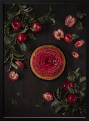 Redlove apples frangipane tart Poster