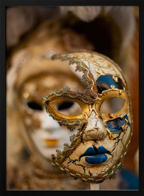 Behind the Eyes of Venice Mask Poster