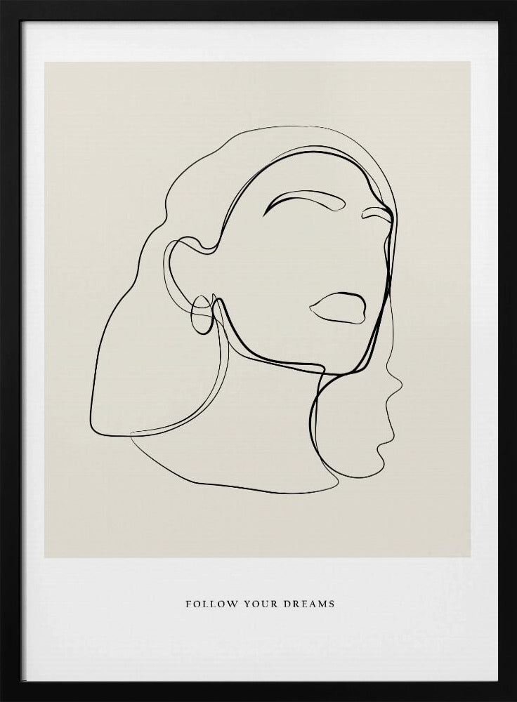 Minimalist Line Art Poster