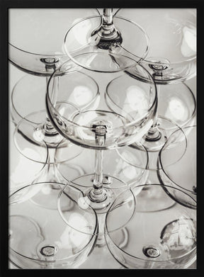 Champagne tower_7 Poster