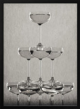 Champagne tower_9 Poster