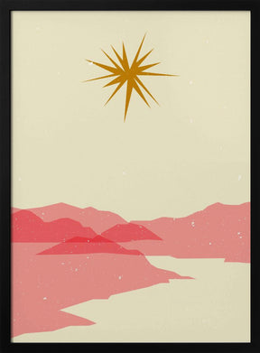 Sunny landscape Poster