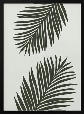 PALM LEAF 04 GREEN Poster