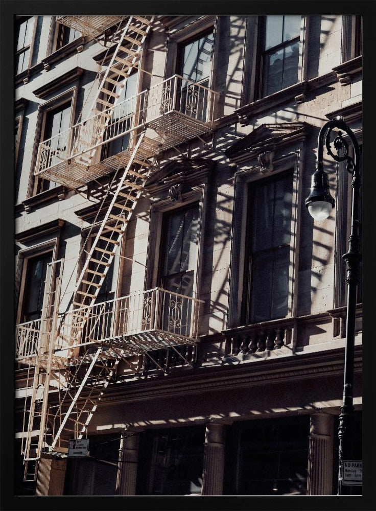 New York City Fire Escapes 03 Poster