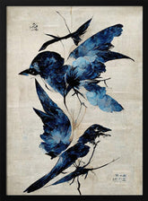 Blue Birds Poster