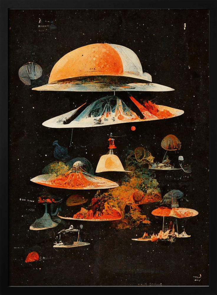 Flying Saucers Poster