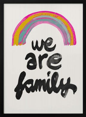 We Are Family Poster