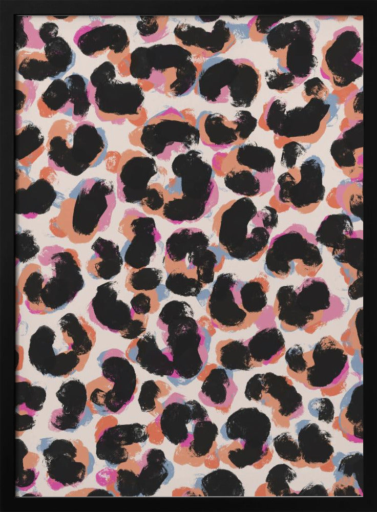 Cool Leo Pattern Poster