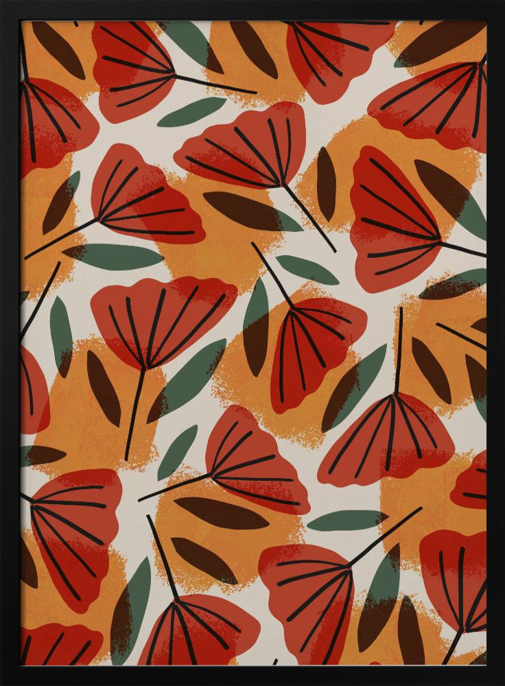 Tulip Pattern Poster