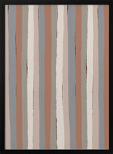 Pastel Stripes Poster