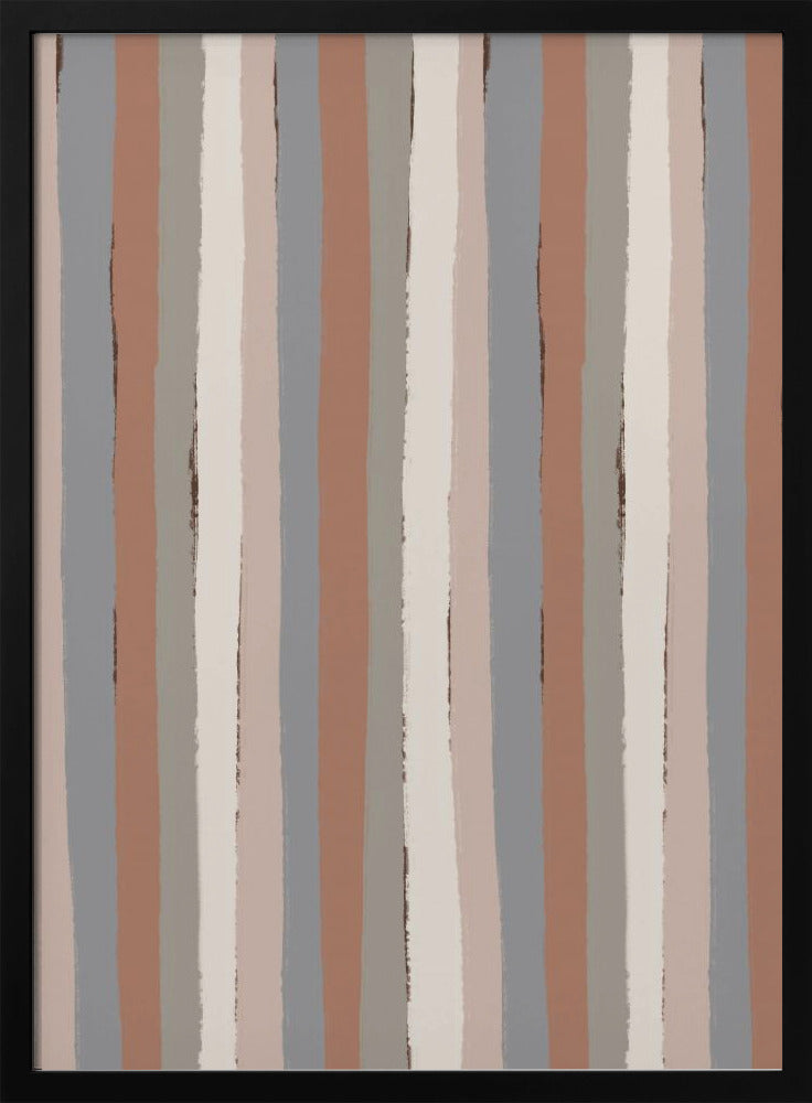 Pastel Stripes Poster