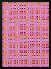 Pink Plaid Poster