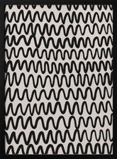 Marker Wavey Pattern Poster