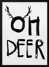 Oh Deer Poster