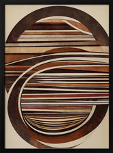 Curved Wood Poster