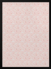 Cute Patel Flower Pattern Poster