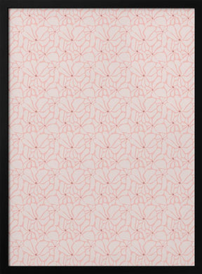 Cute Patel Flower Pattern Poster