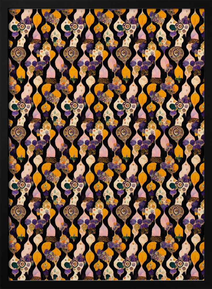 Oriental Pattern Poster