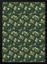 Green Leafs Pattern Poster