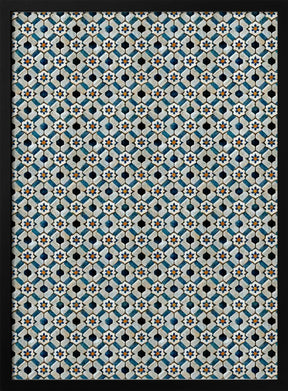 Moroccan Tile Pattern Poster