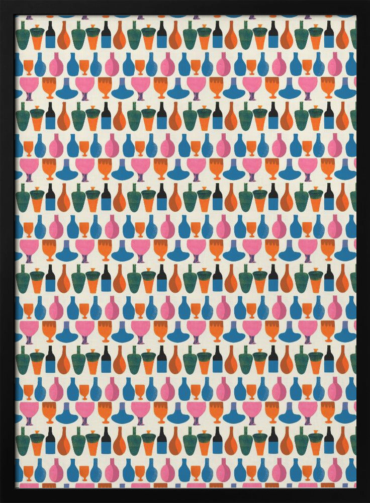 Kitchen Pattern Poster