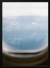 Plane Window View Poster