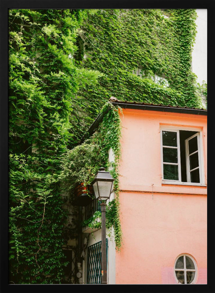 Green and Pink || Montmartre Paris Poster