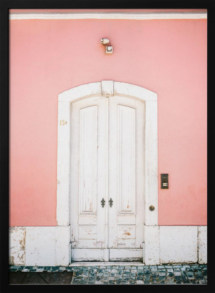 The white door Lisbon Poster