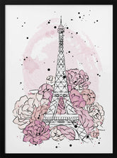 Peony Paris Poster