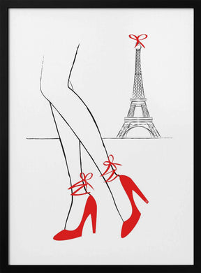 Walk in Paris Poster