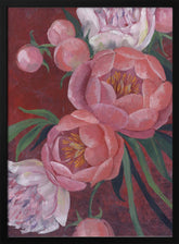 Nevaeh peonies Poster