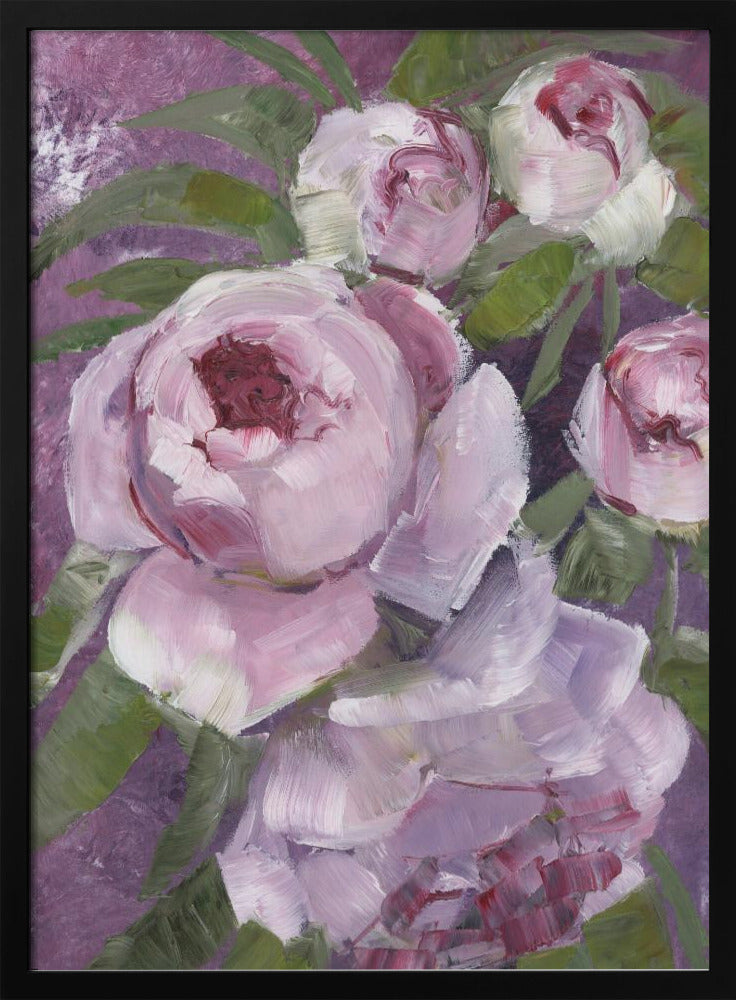 Rylee painterly roses Poster