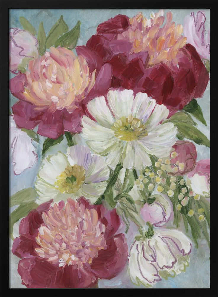 Eleanora painterly florals Poster