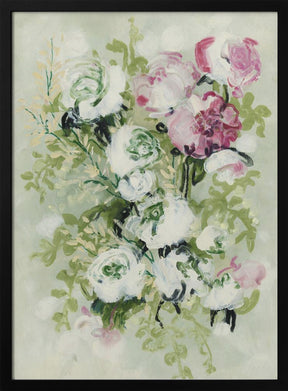 Haneul painterly bouquet Poster