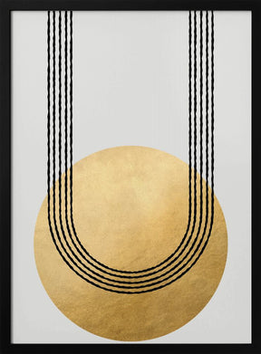 Gold balance Poster