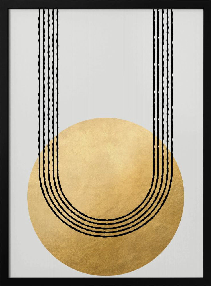 Gold balance Poster