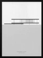 Minimal Farnsworth house Poster