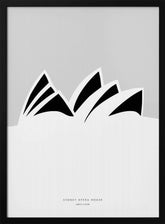 Minimal Sydney Opera House Poster